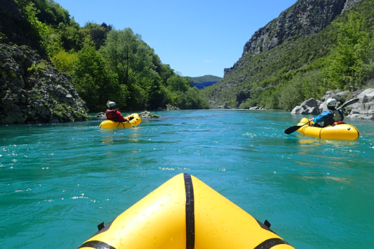 packrafting Montenegro