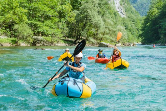 family packrafting montenegro