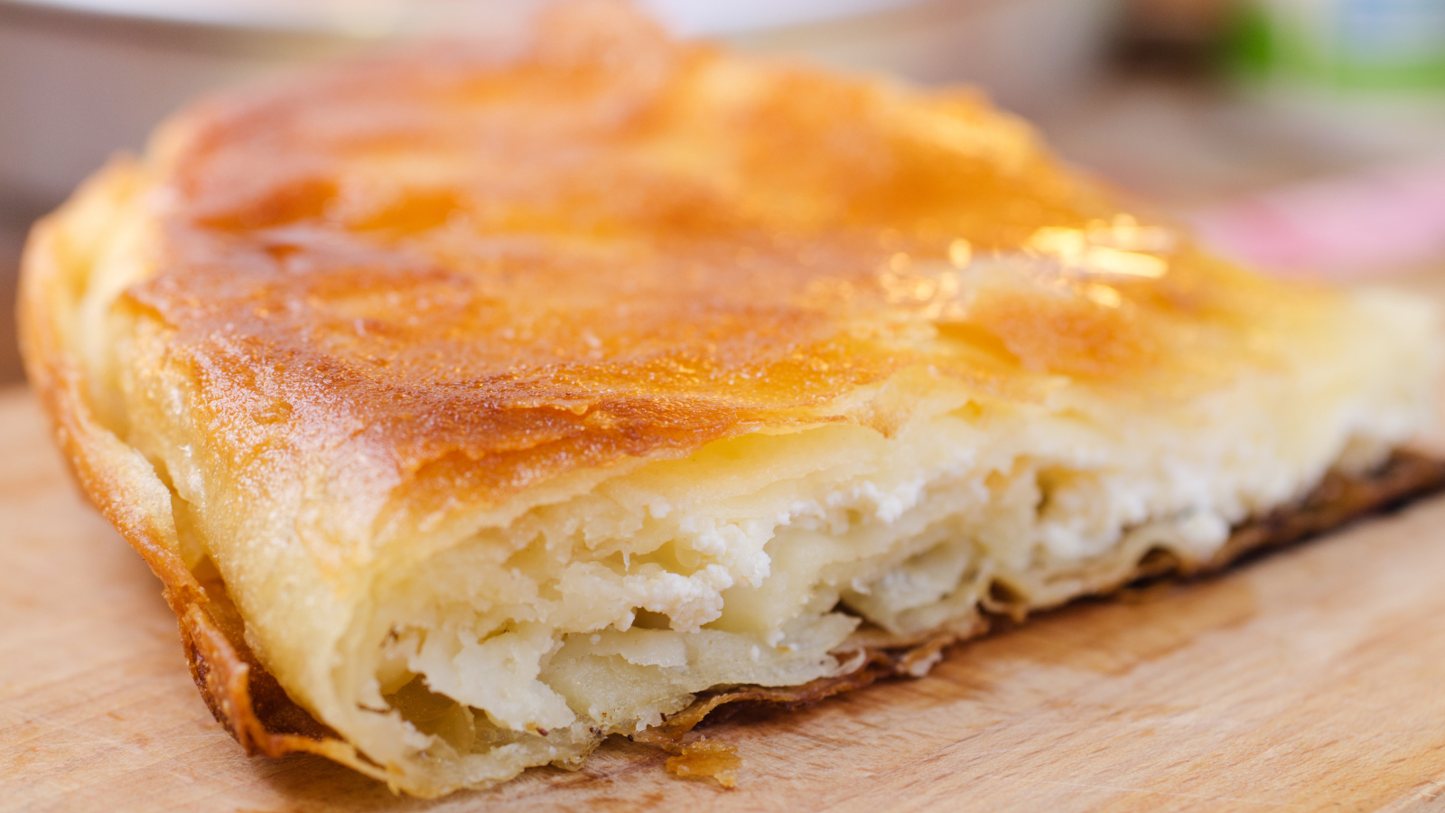 Burek is a traditional pastry enjoyed in the Balkans