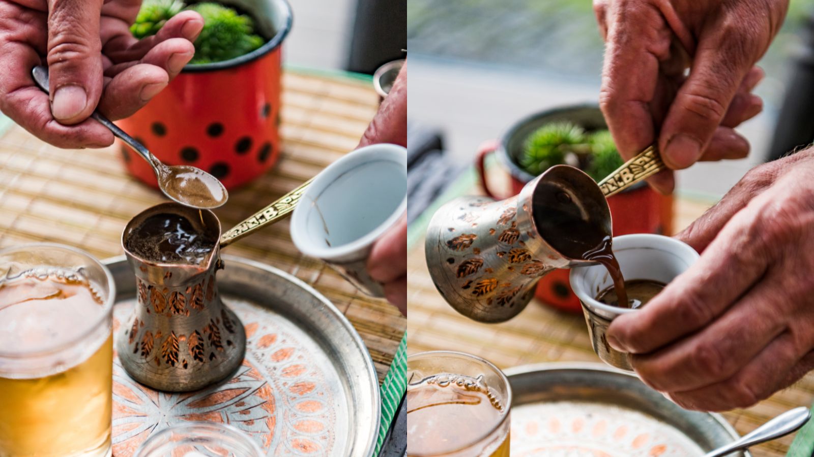 How to drink Bosnian coffee