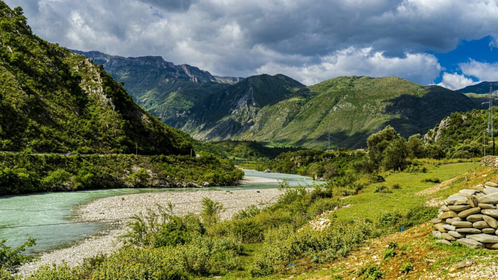 Albania Vjosa River