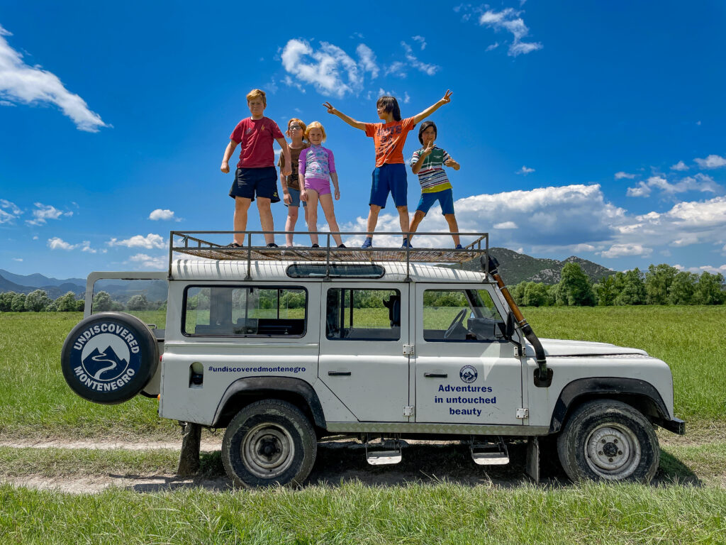 family multi activity holiday Montenegro