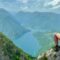 Travel journalist Laura Sanders gazes out at the Drina River in tara National Park, Serbia