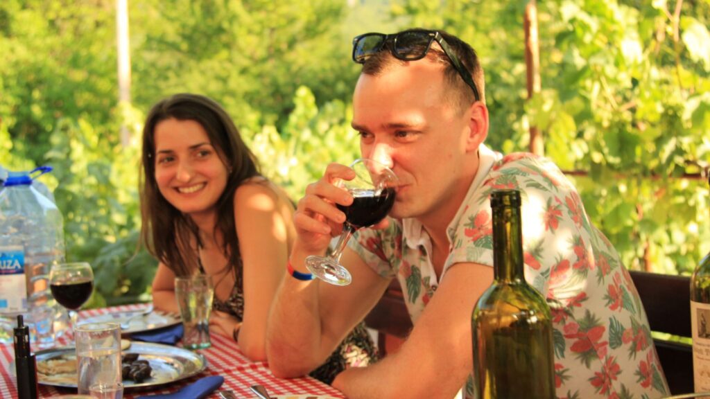 Adventure travel for couples. Wine tasting in Croatia