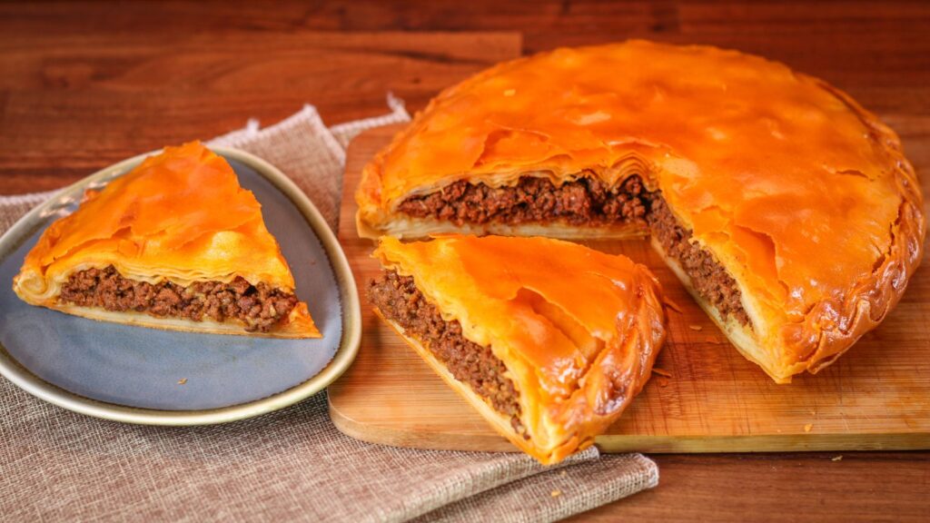 Albanian food: Byrek