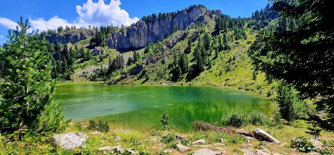 Hiking in Kosovo's Rugova gorge and cold water swimming in mountain lakes