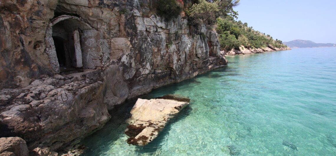 Secret Albanian bunker by the sea