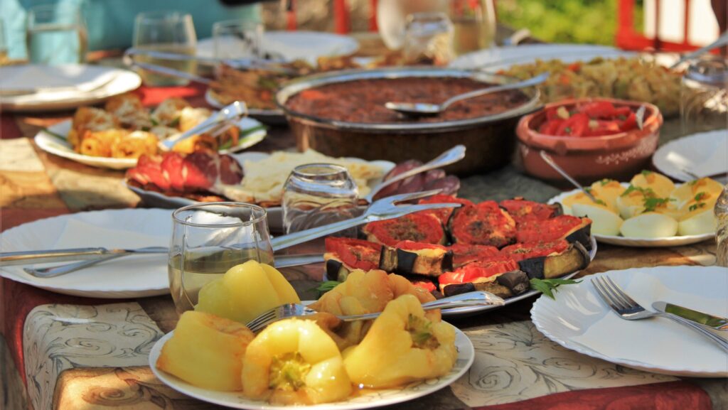 Balkan food and hospitality in a family guesthouse on Lake Skadar 