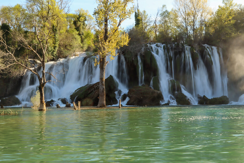 Waterfall in Bosnia near Sarajevo