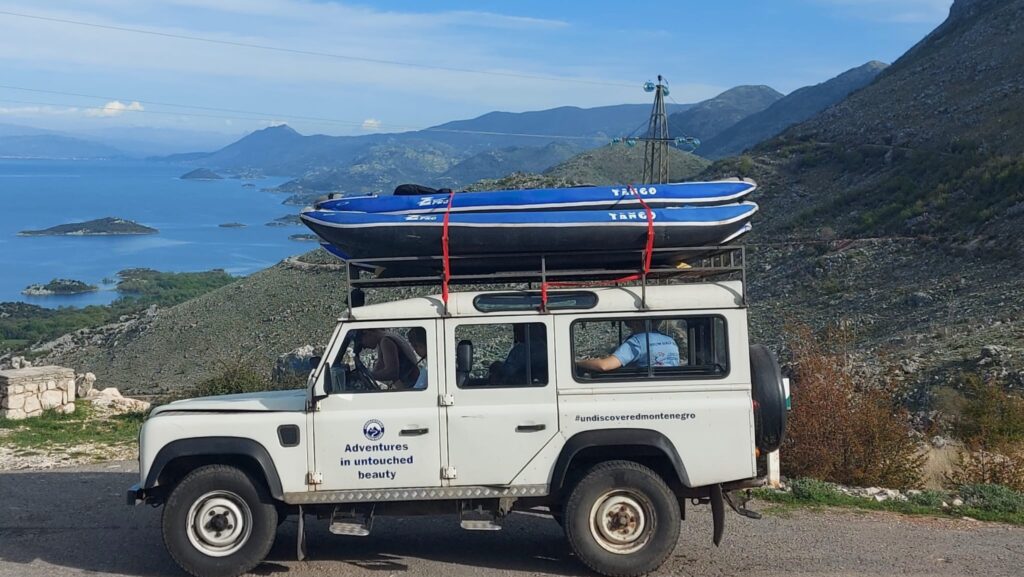 kayaking and rafting in Montenegro on an adventure holiday