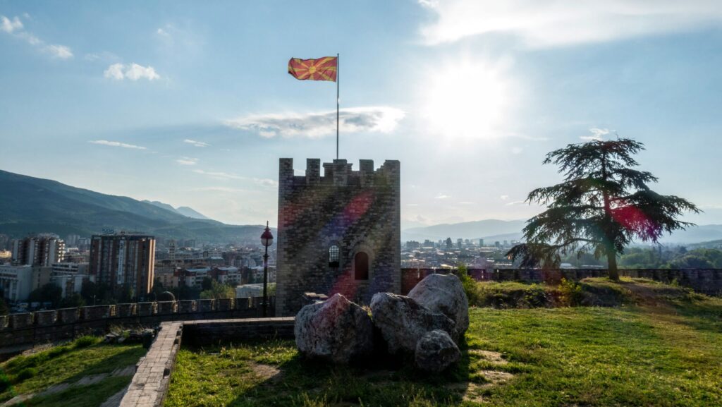 Skopje's 'kale' fortress is an easy uphill walk from the main part of town and well worth visiting.